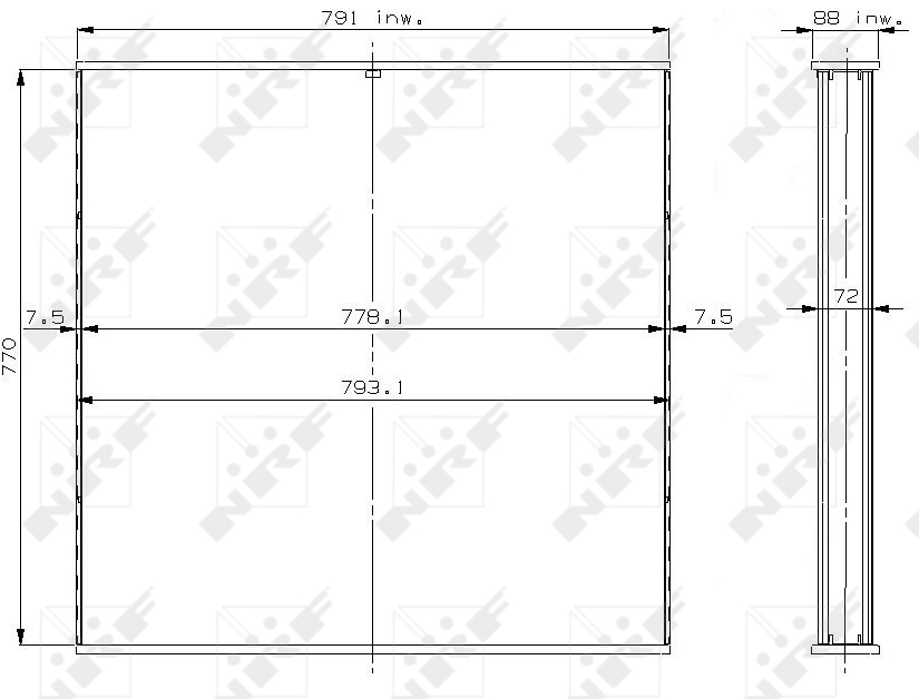 NRF SERP CORE CU RENAULT TRUCKS – 13655