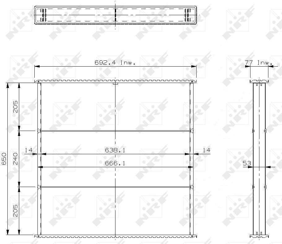 NRF SERP CORE CU MERCEDES – 23465