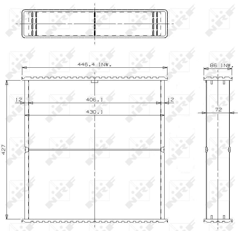 NRF SERP CORE CU TOYOTA – 24631