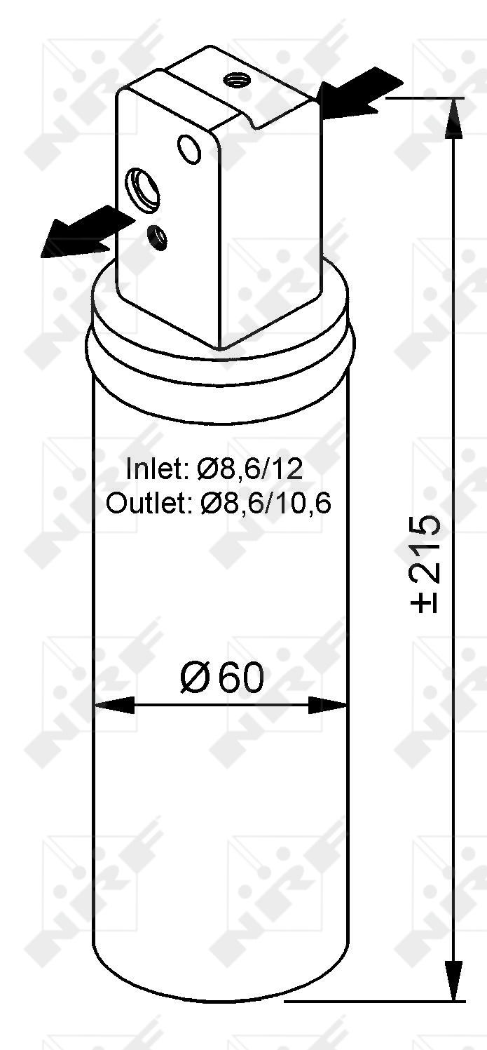 NRF 33139 Air-con Receiver Dryer