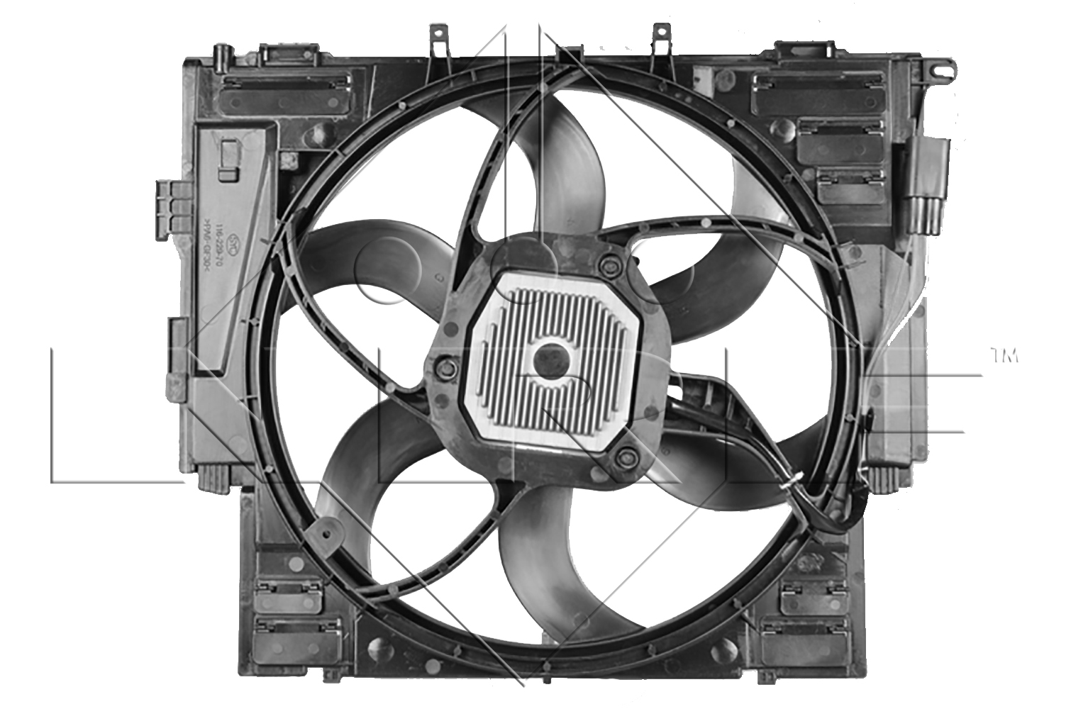 NRF 47728 Radiator Fan (Complete)