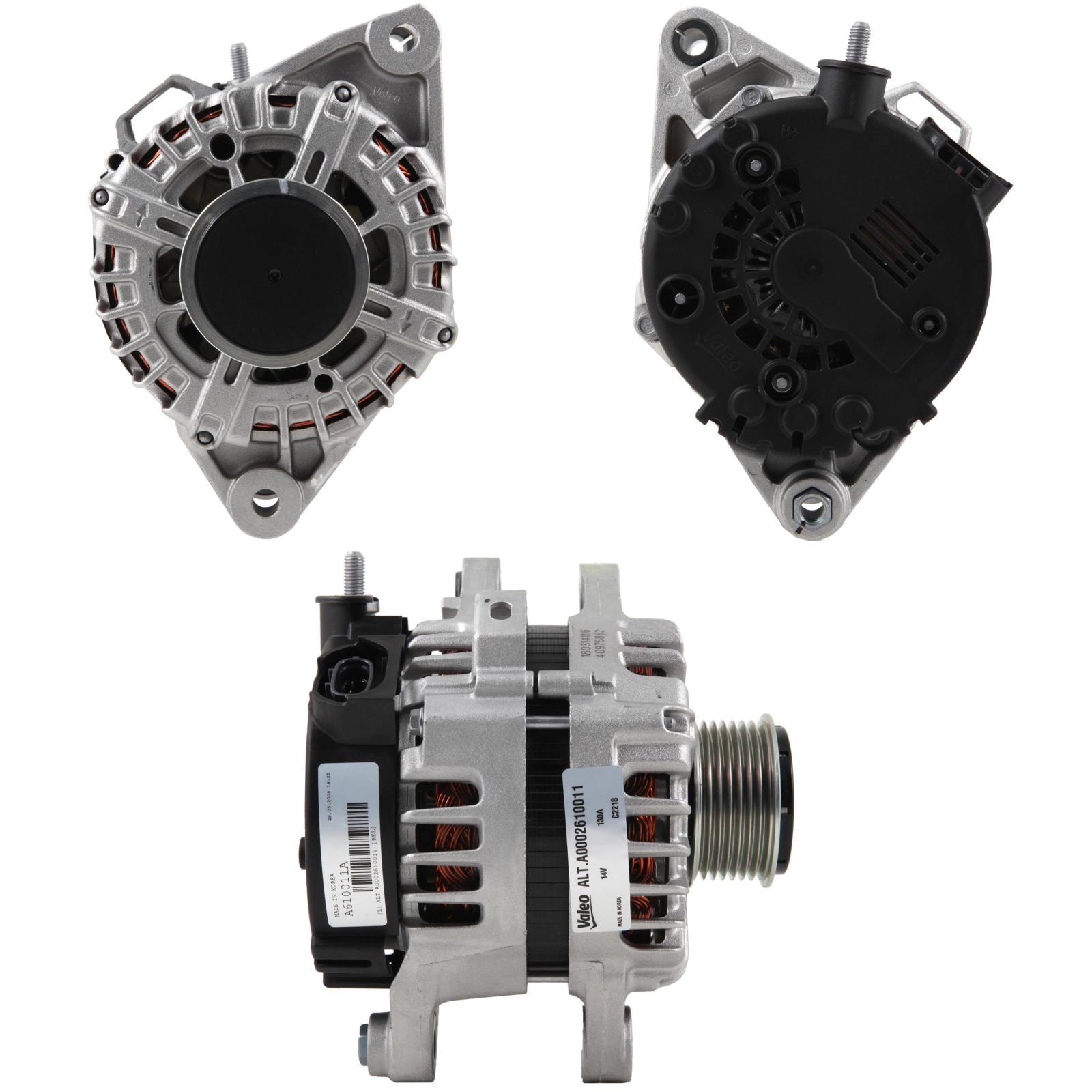 Valeo Korea New Alternator Hyundai 130A 2610011