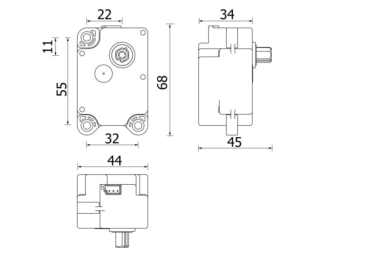 MAHLE Premium Line Aircon Actuator AA71000P