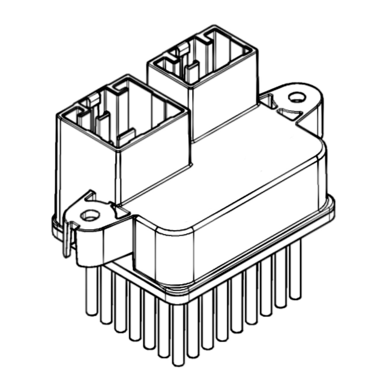 MAHLE PC Aircon blower regulator and resistor ABR107000P