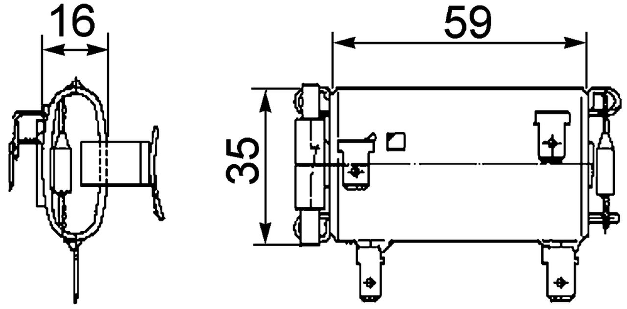 MAHLE Truck/Bus Aircon blower regulator and resistor ABR14000P