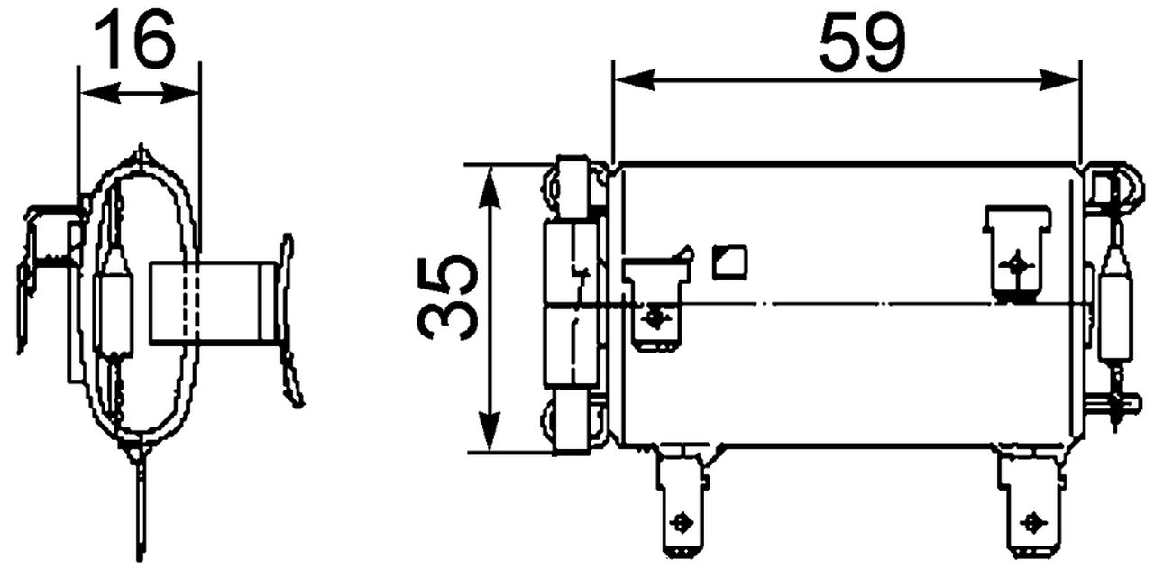 MAHLE Truck/Bus Aircon blower regulator and resistor ABR14000P