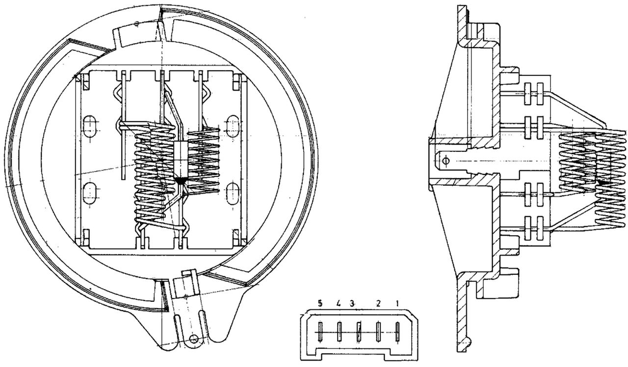 MAHLE PC Aircon blower regulator and resistor ABR20000P