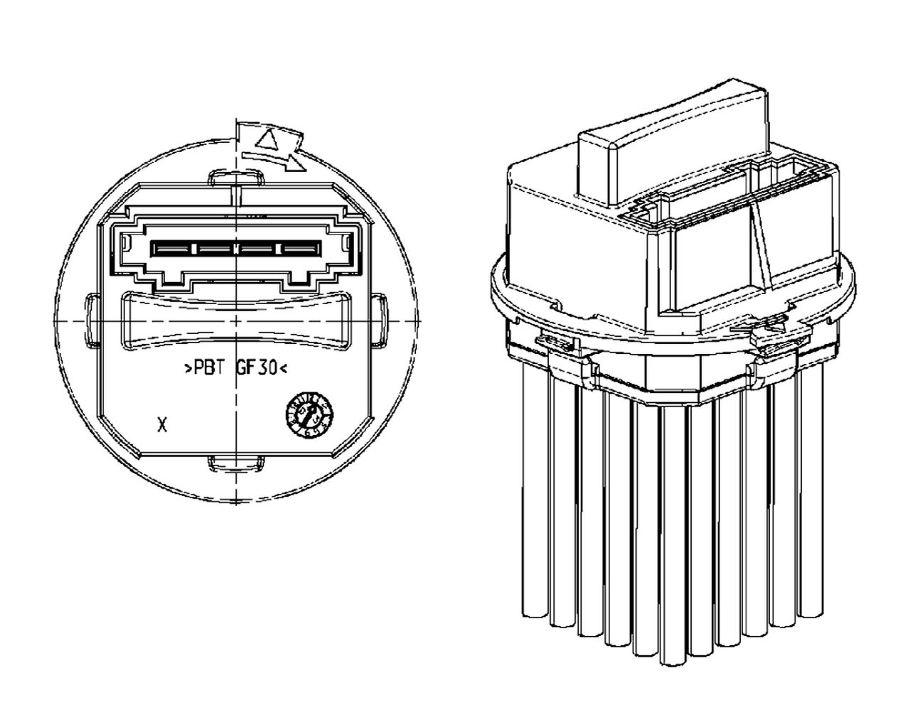 MAHLE PC Aircon blower regulator and resistor ABR21000P