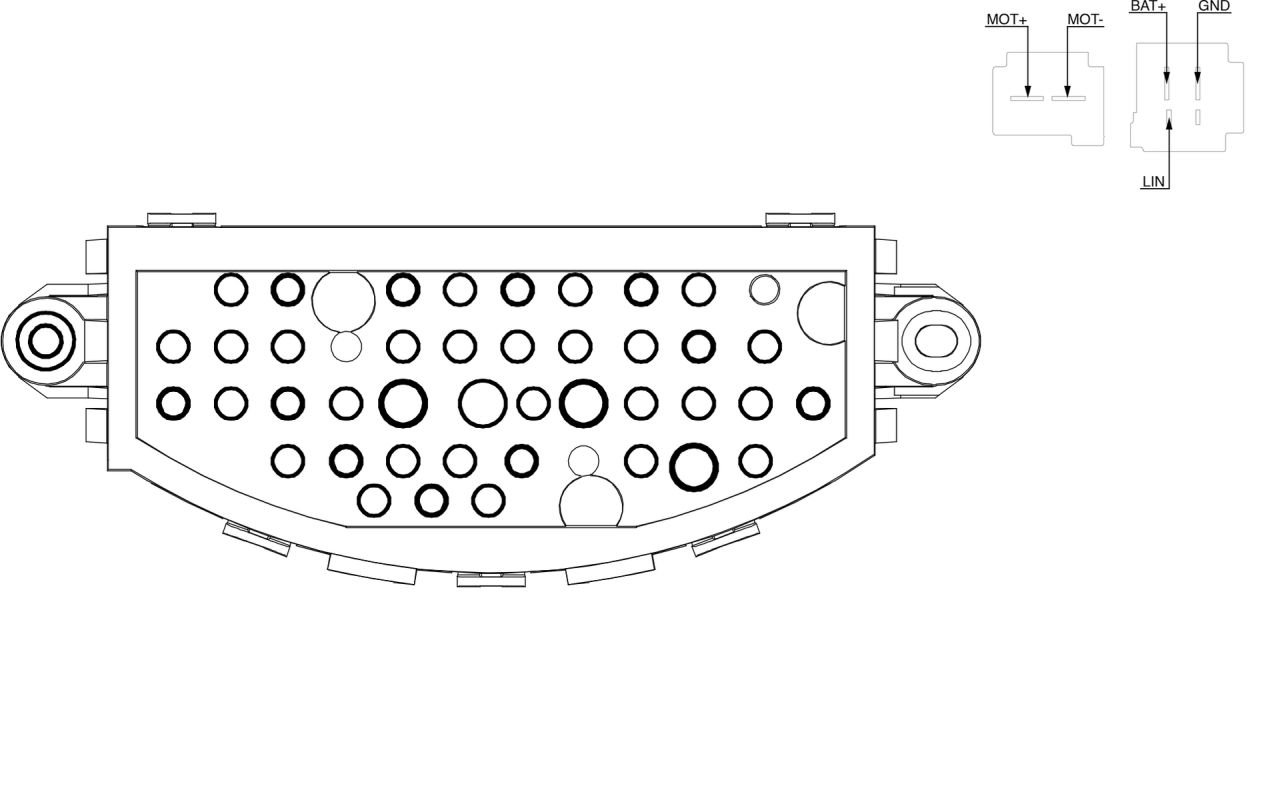MAHLE PC Aircon blower regulator and resistor ABR22000S