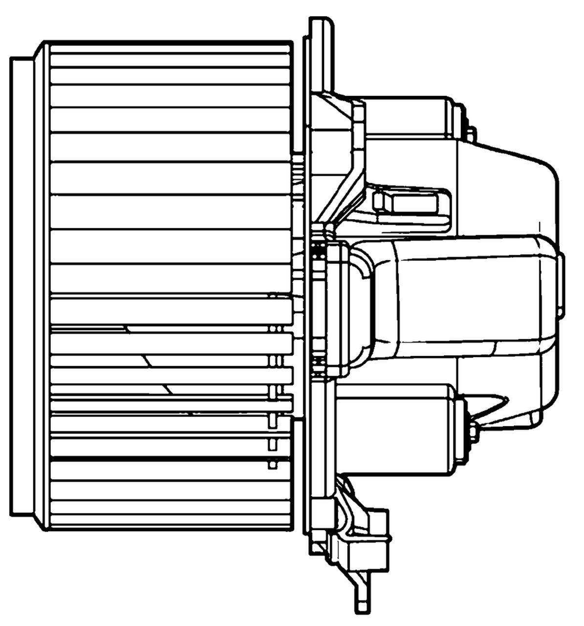 MAHLE PC Interior blower AB108000P