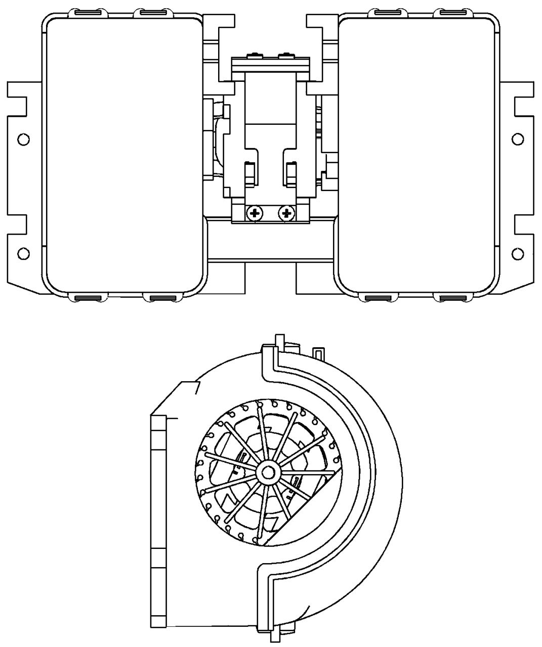 MAHLE OHW Interior blower AB180000P