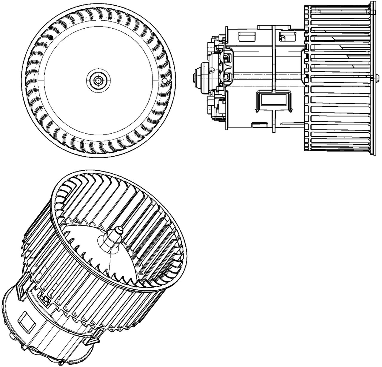 MAHLE PC Interior blower AB182000P