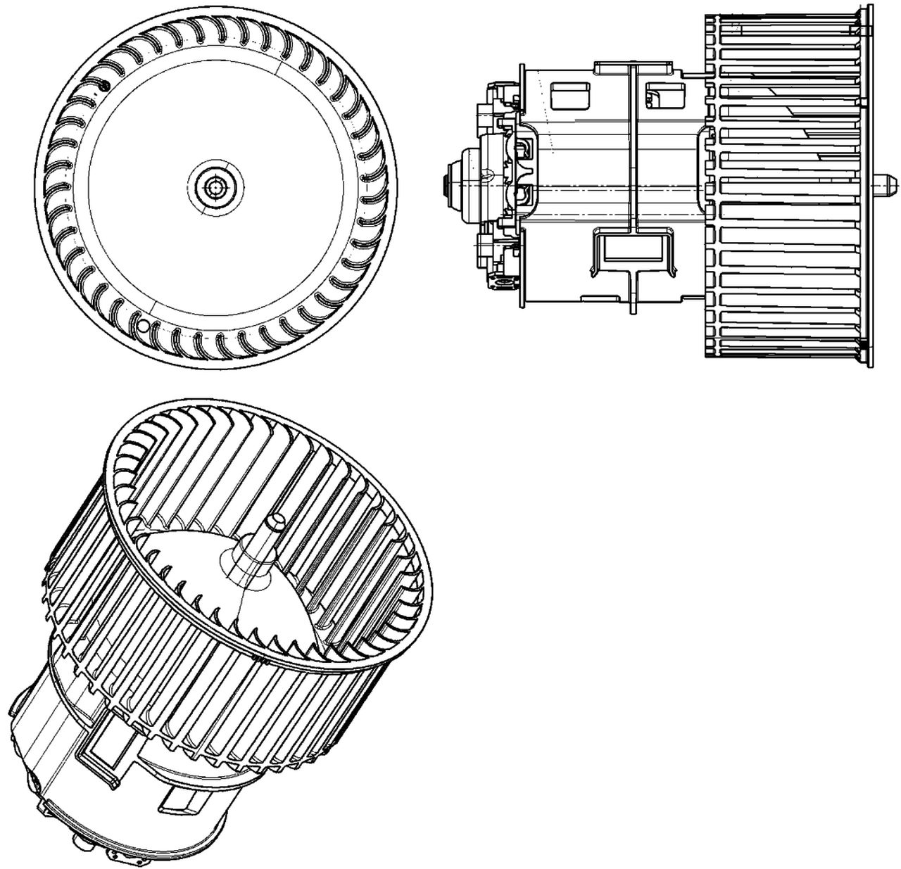 MAHLE PC Interior blower AB183000P