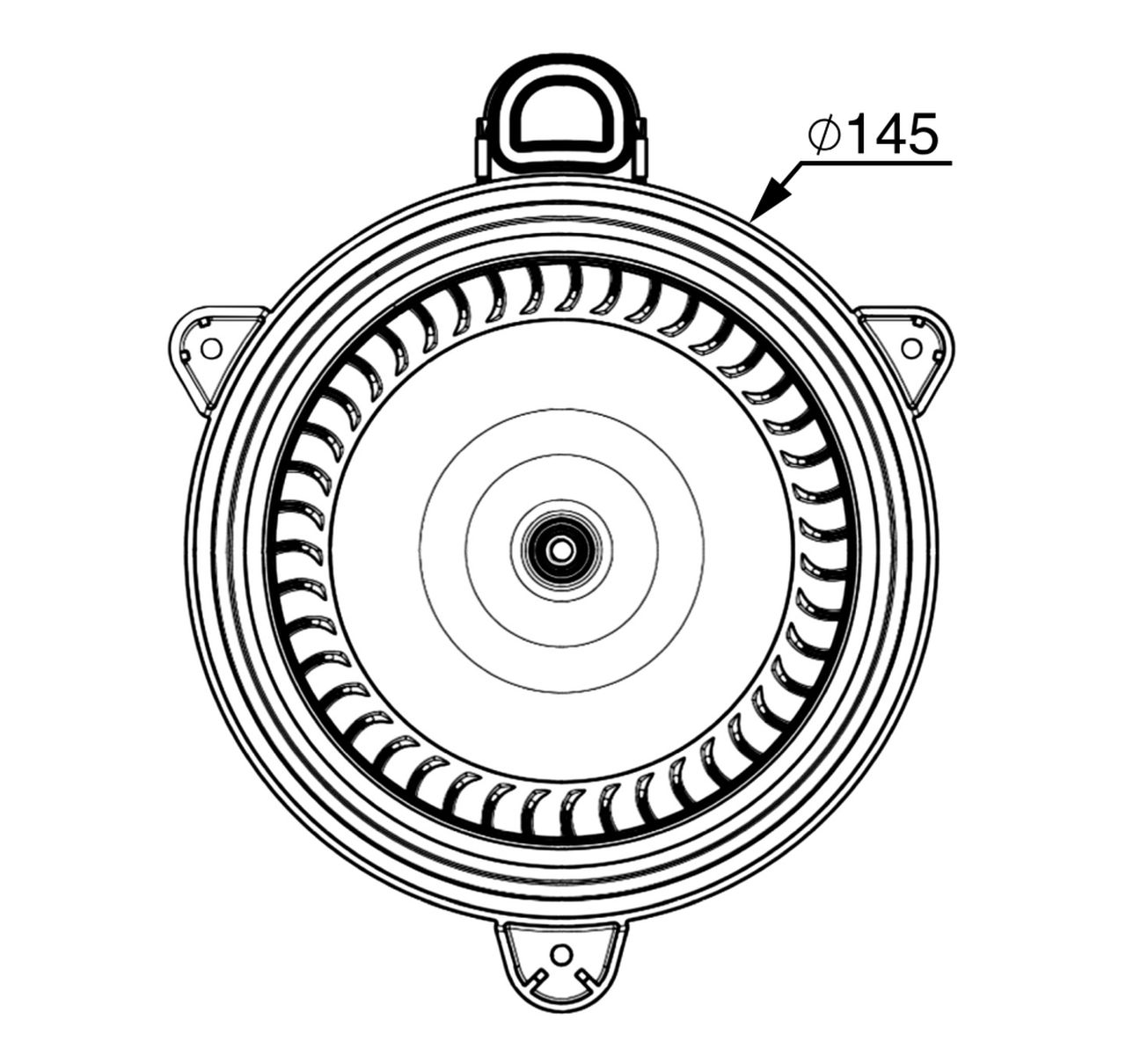 MAHLE PC Interior blower AB267000P