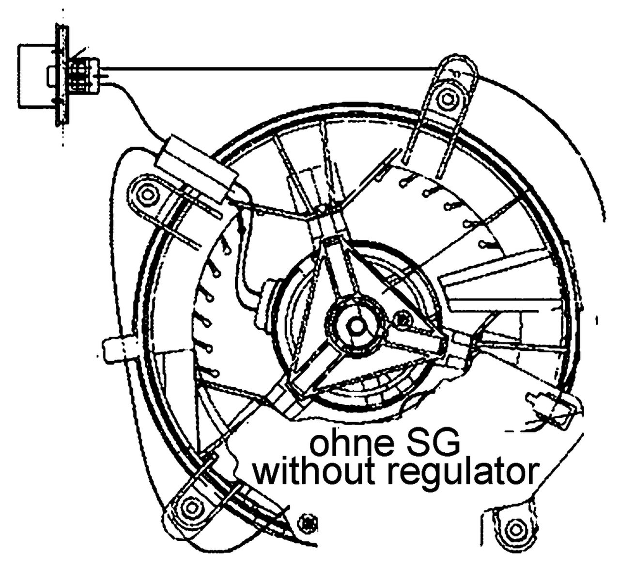 MAHLE PC Interior blower AB65000P