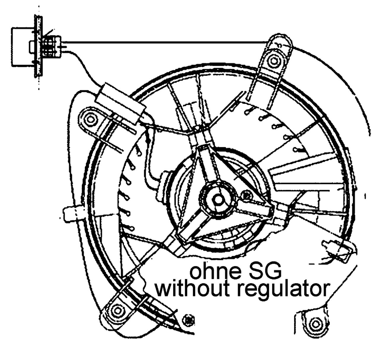 MAHLE PC Interior blower AB65000P