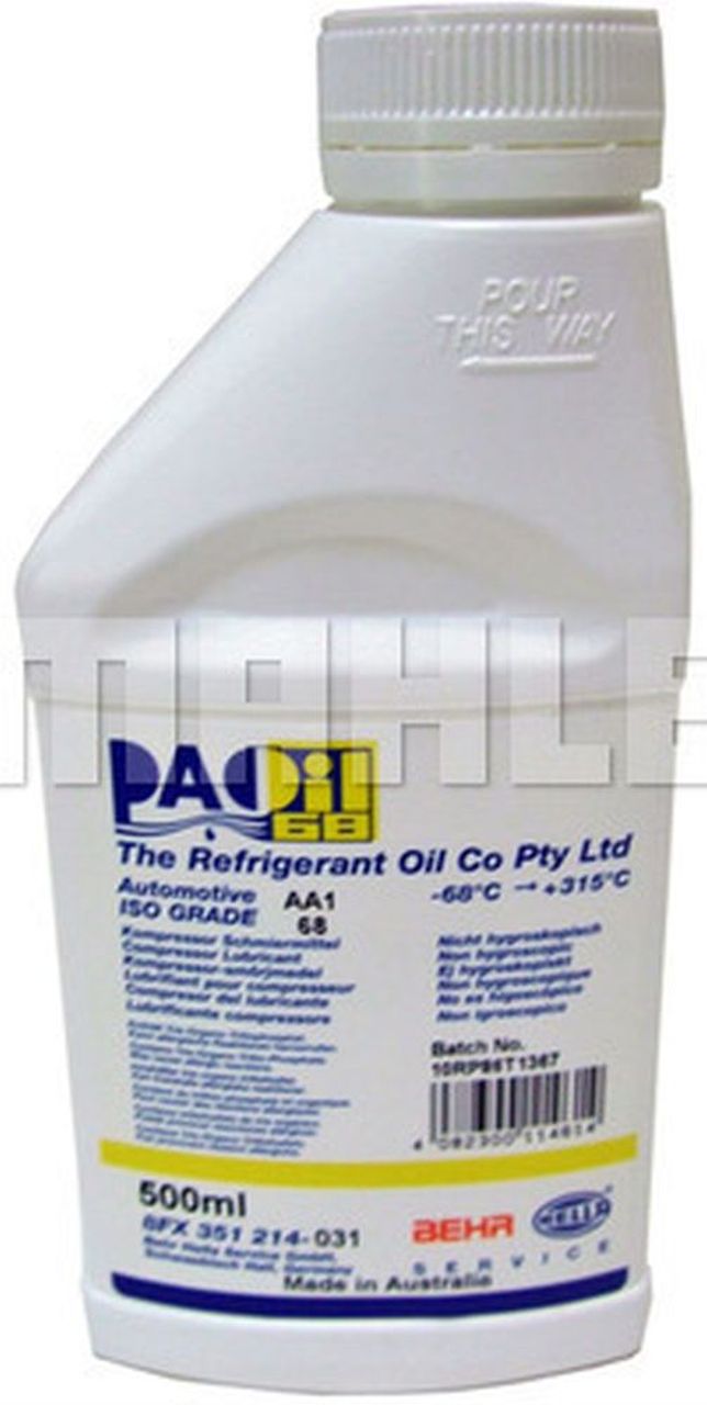 MAHLE Miscellaneous Aircon compressor oil ACPL11000P