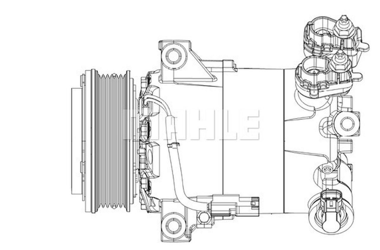 MAHLE PC Aircon compressor ACP556000P
