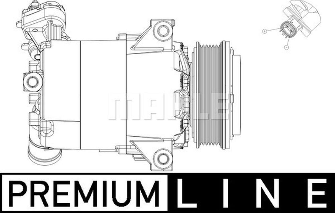 MAHLE PC Aircon compressor ACP556000P