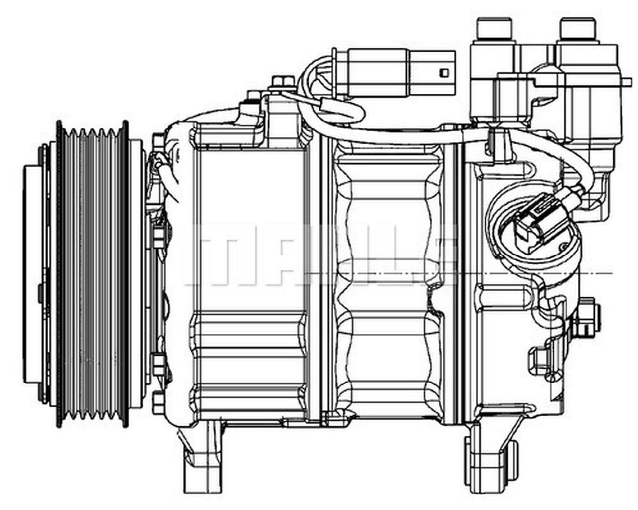 MAHLE PC Aircon compressor ACP599000P