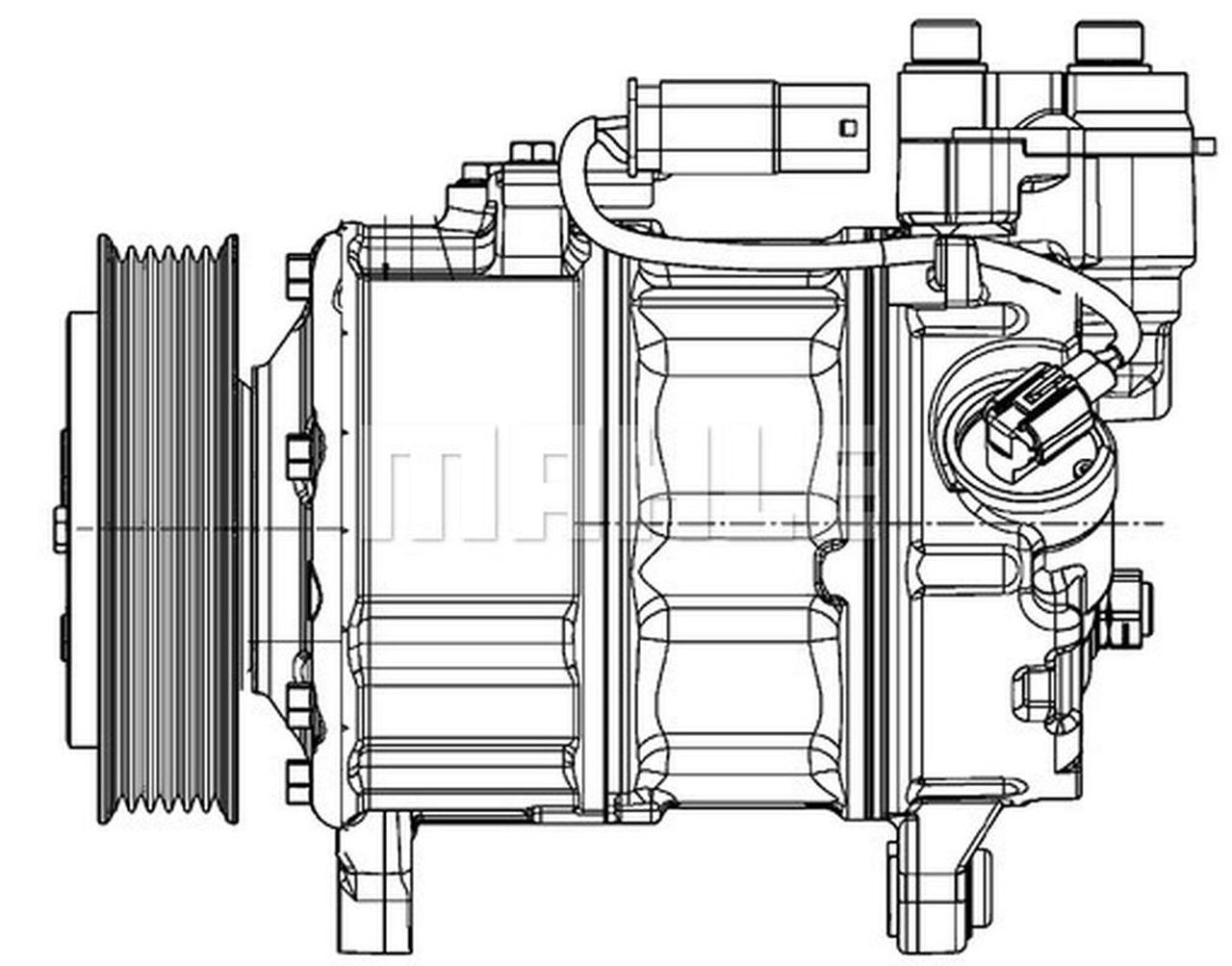 MAHLE PC Aircon compressor ACP600000P