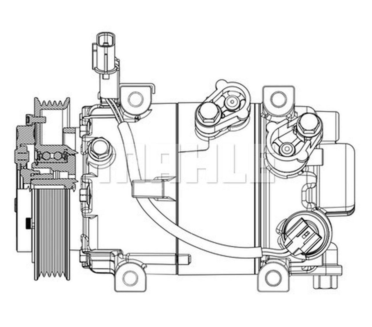MAHLE PC Aircon compressor ACP629000P