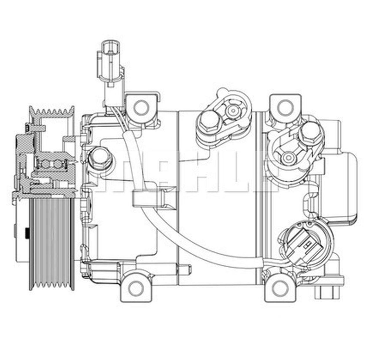 MAHLE PC Aircon compressor ACP632000P