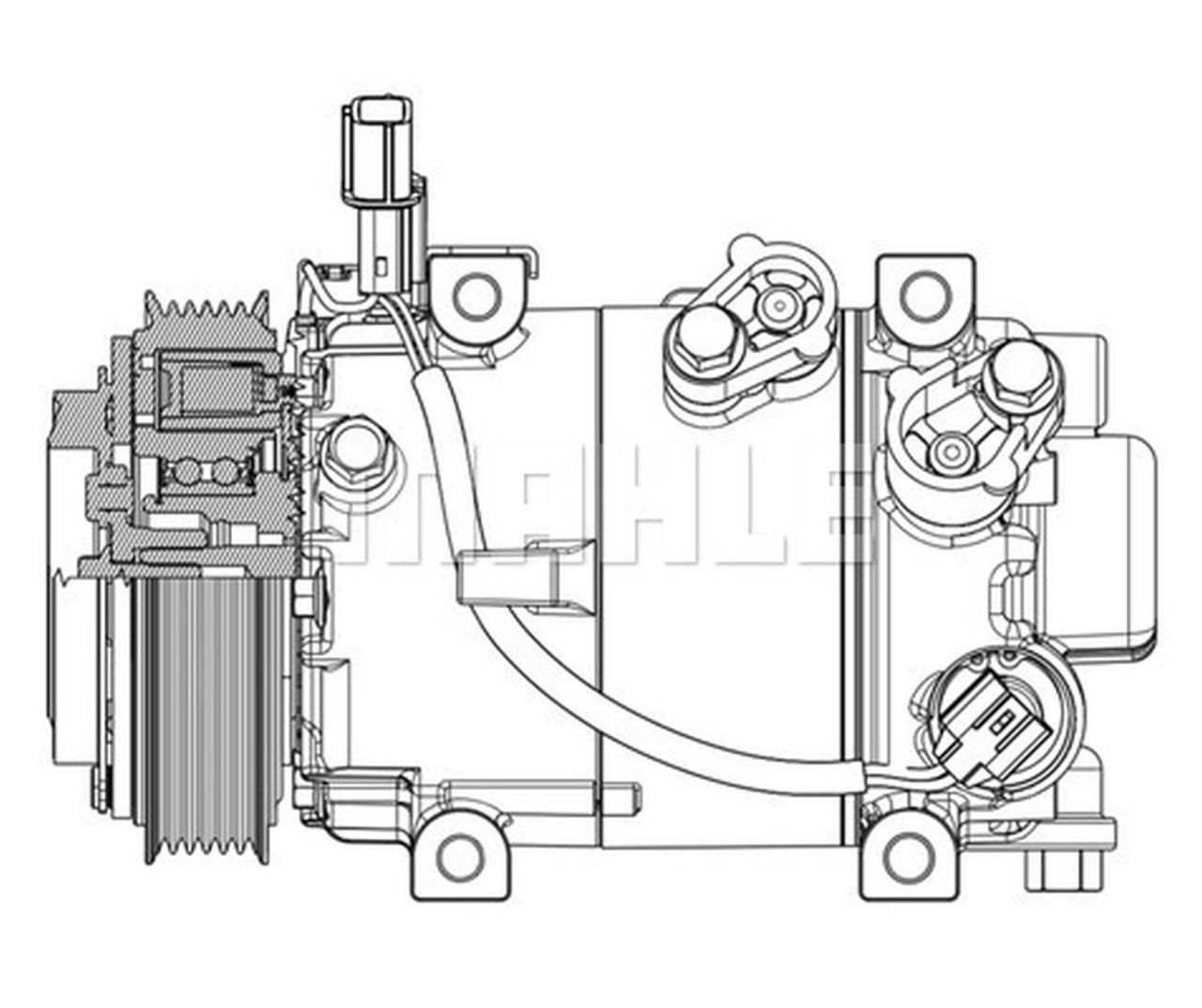 MAHLE PC Aircon compressor ACP633000P