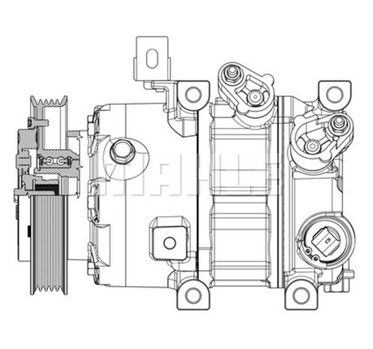 MAHLE PC Aircon compressor ACP638000P