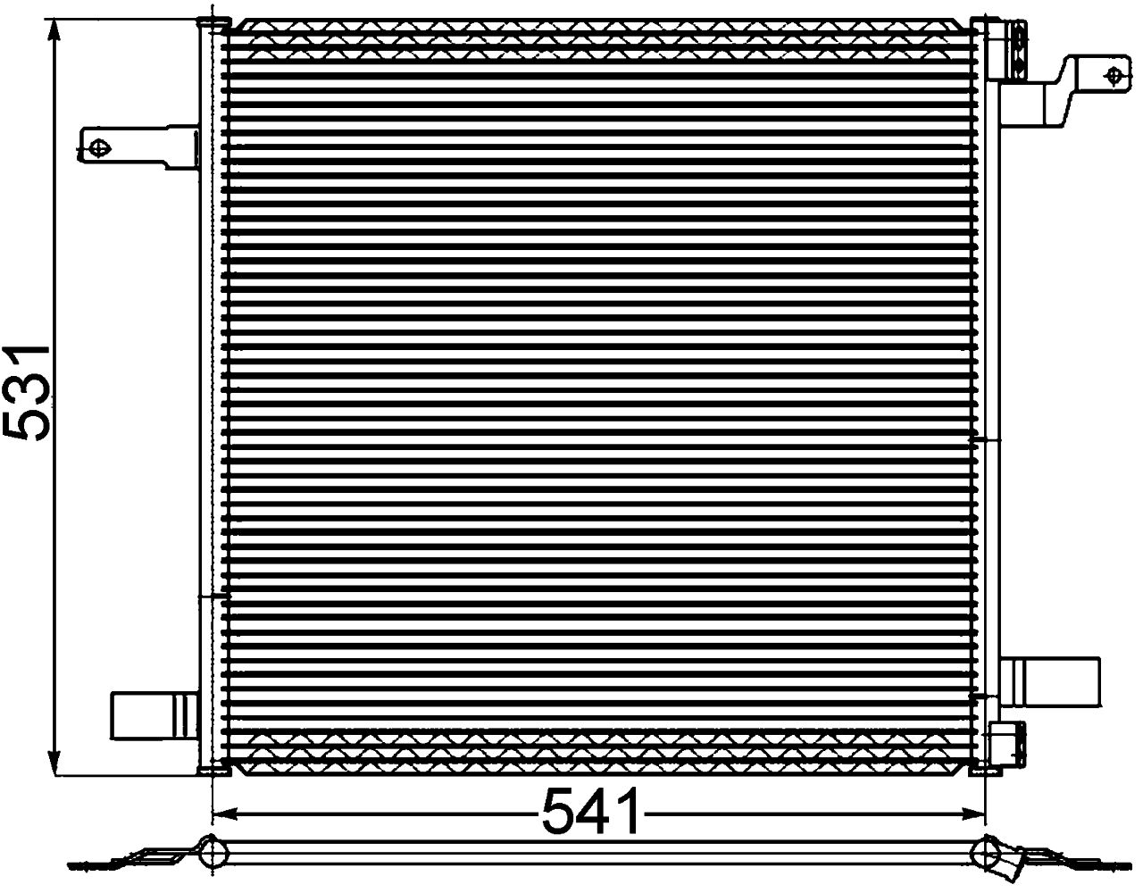 MAHLE Aircon Condenser AC259001S