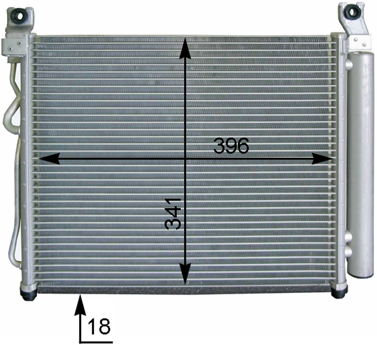 MAHLE PC Aircon condenser AC591000P