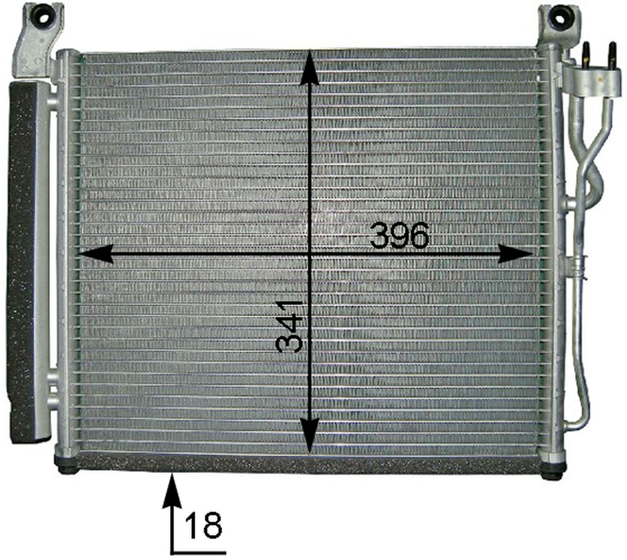 MAHLE PC Aircon condenser AC591000P