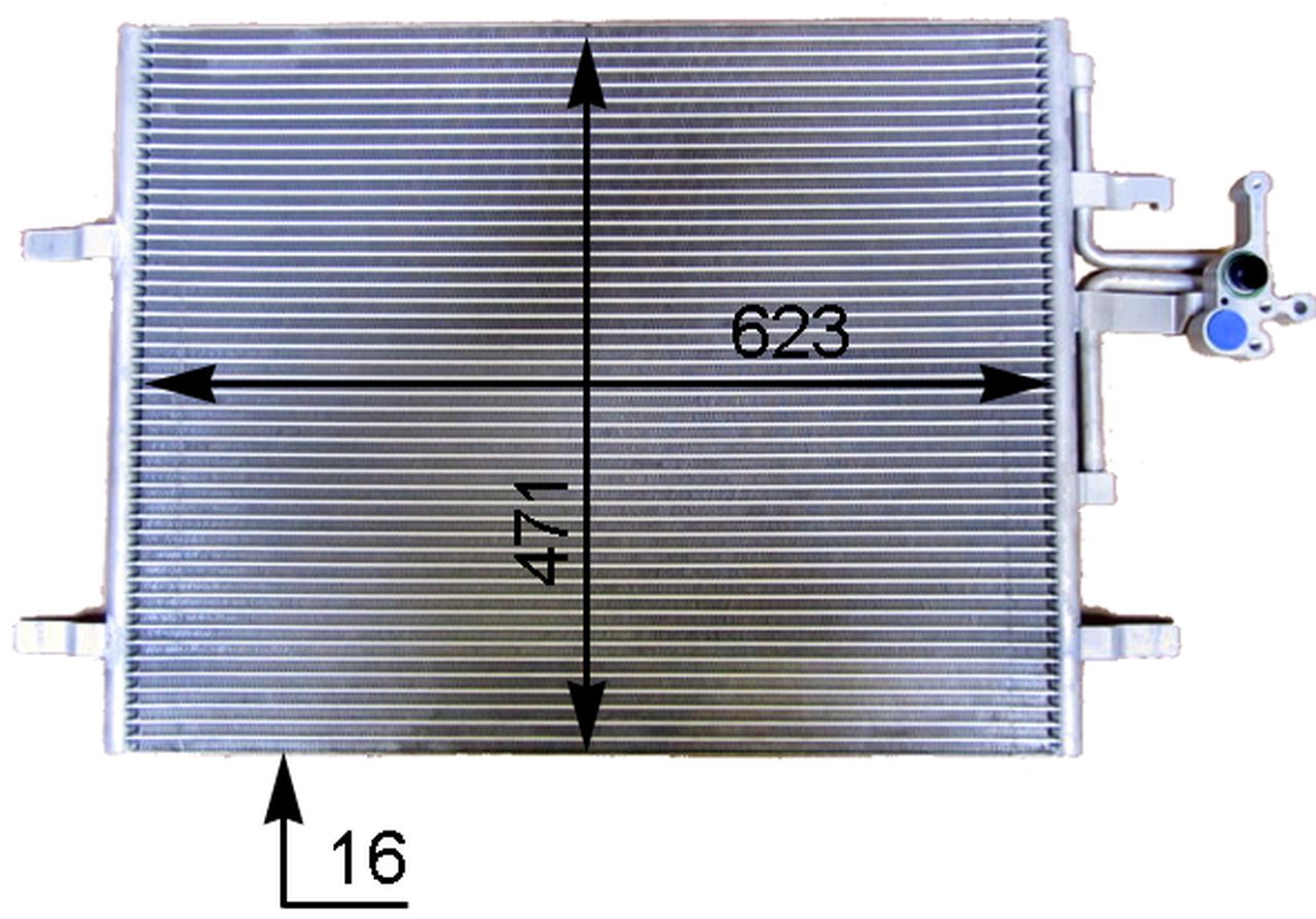 MAHLE PC Aircon condenser AC775000S