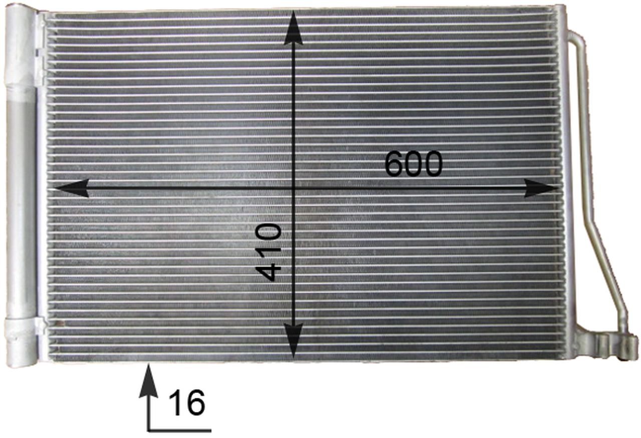 MAHLE PC Aircon condenser AC781000S