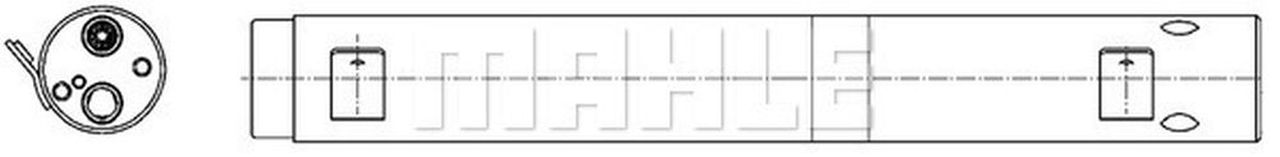MAHLE PC Filter-drier and accumulator AD292000P