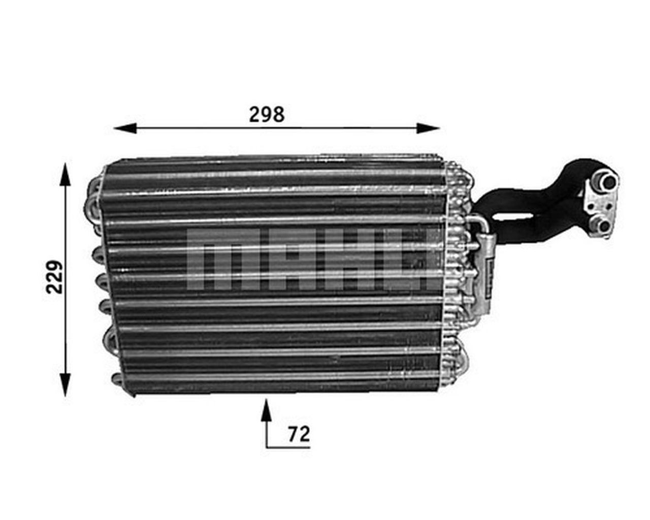 MAHLE PC Evaporator AE31000S