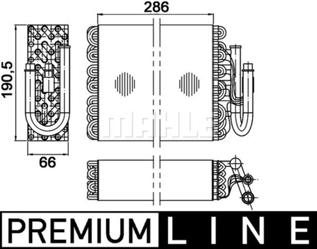 MAHLE PC Evaporator AE35000P
