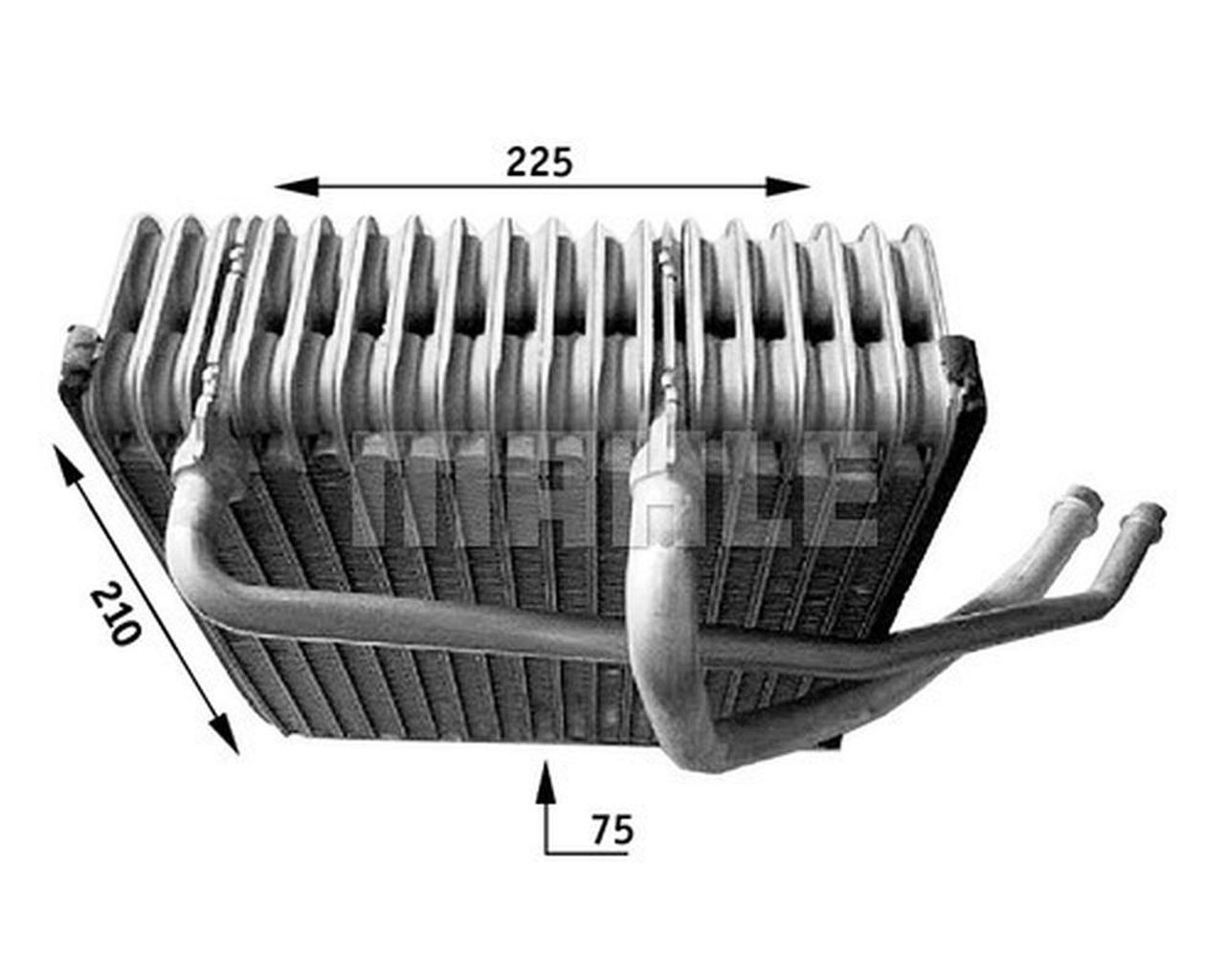 MAHLE PC Evaporator AE44000S