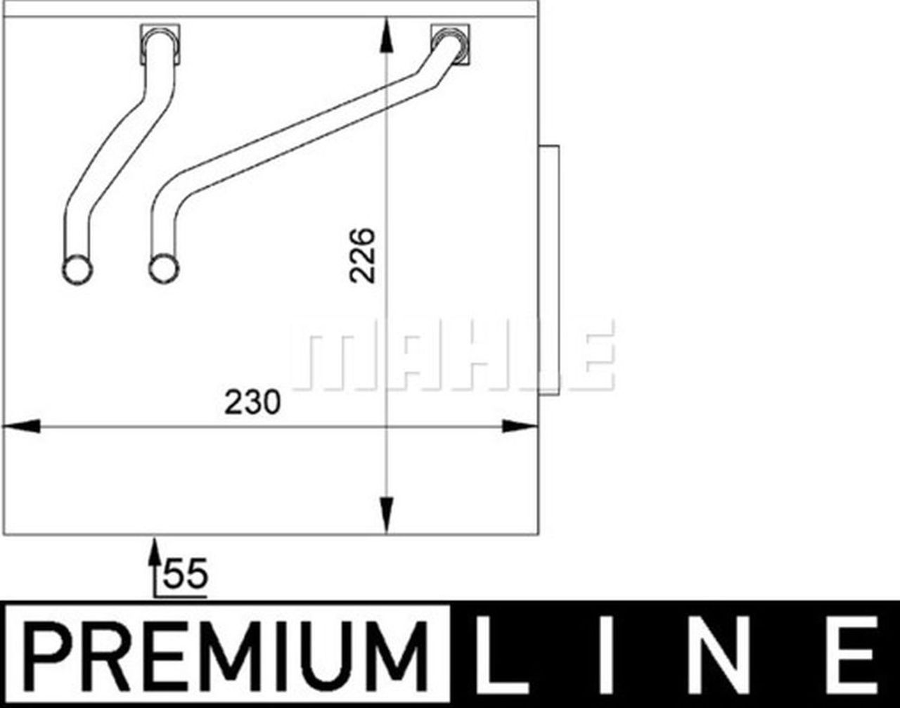 MAHLE PC Evaporator AE49000P