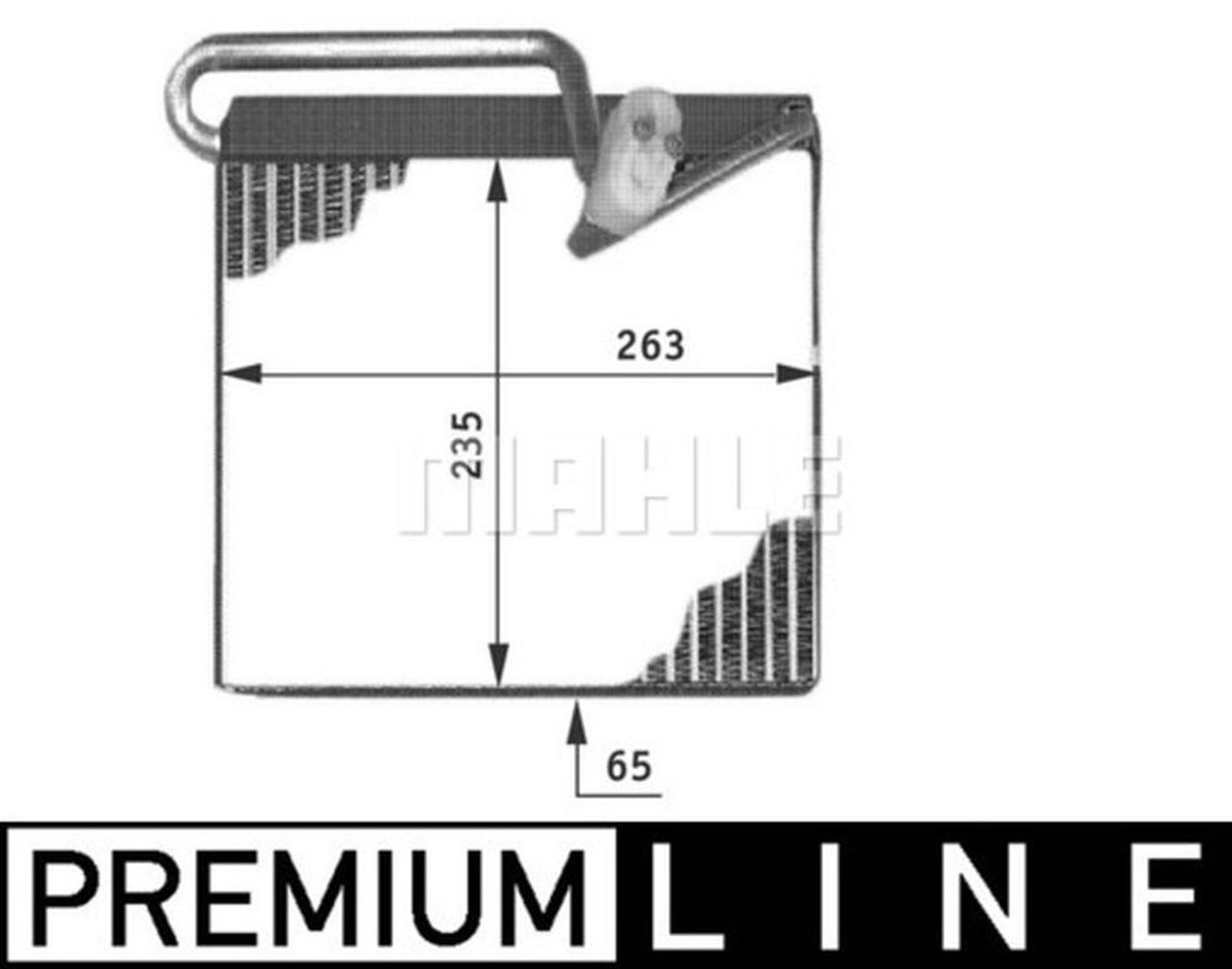 MAHLE PC Evaporator AE51000P