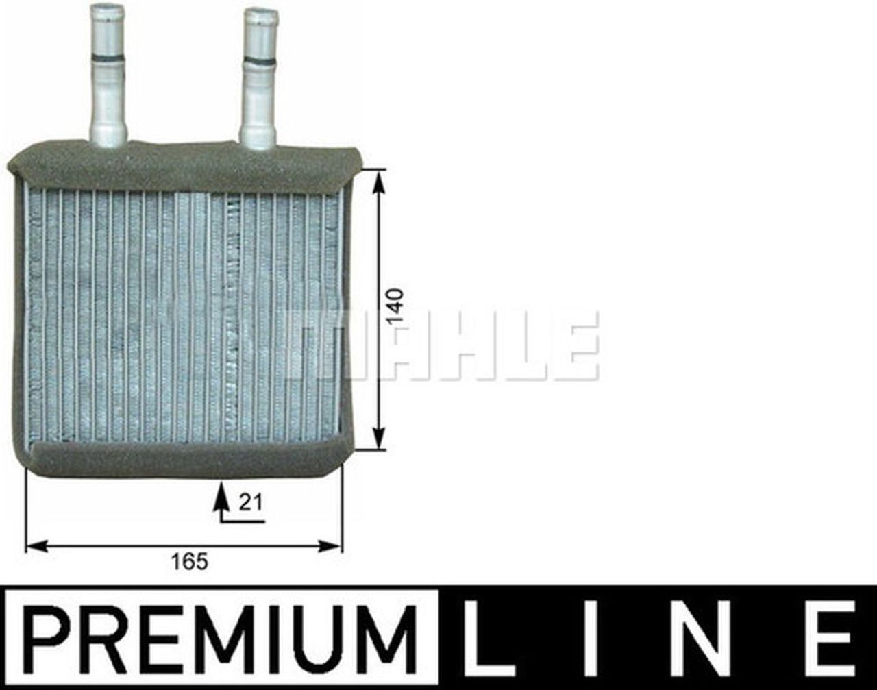 MAHLE PC Interior heat exchanger AH171000P