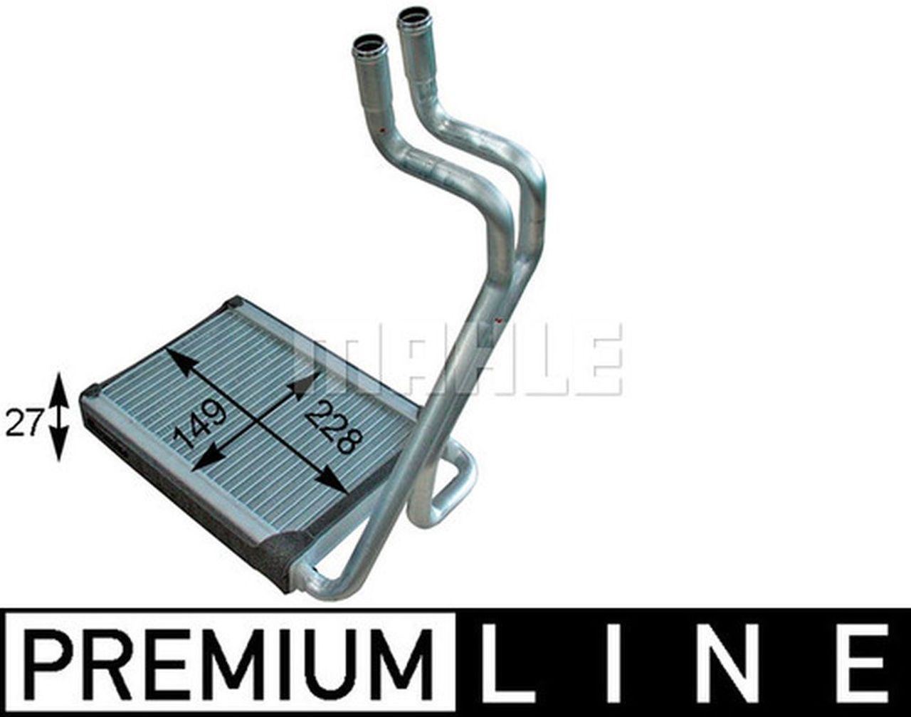 MAHLE PC Interior heat exchanger AH204000P