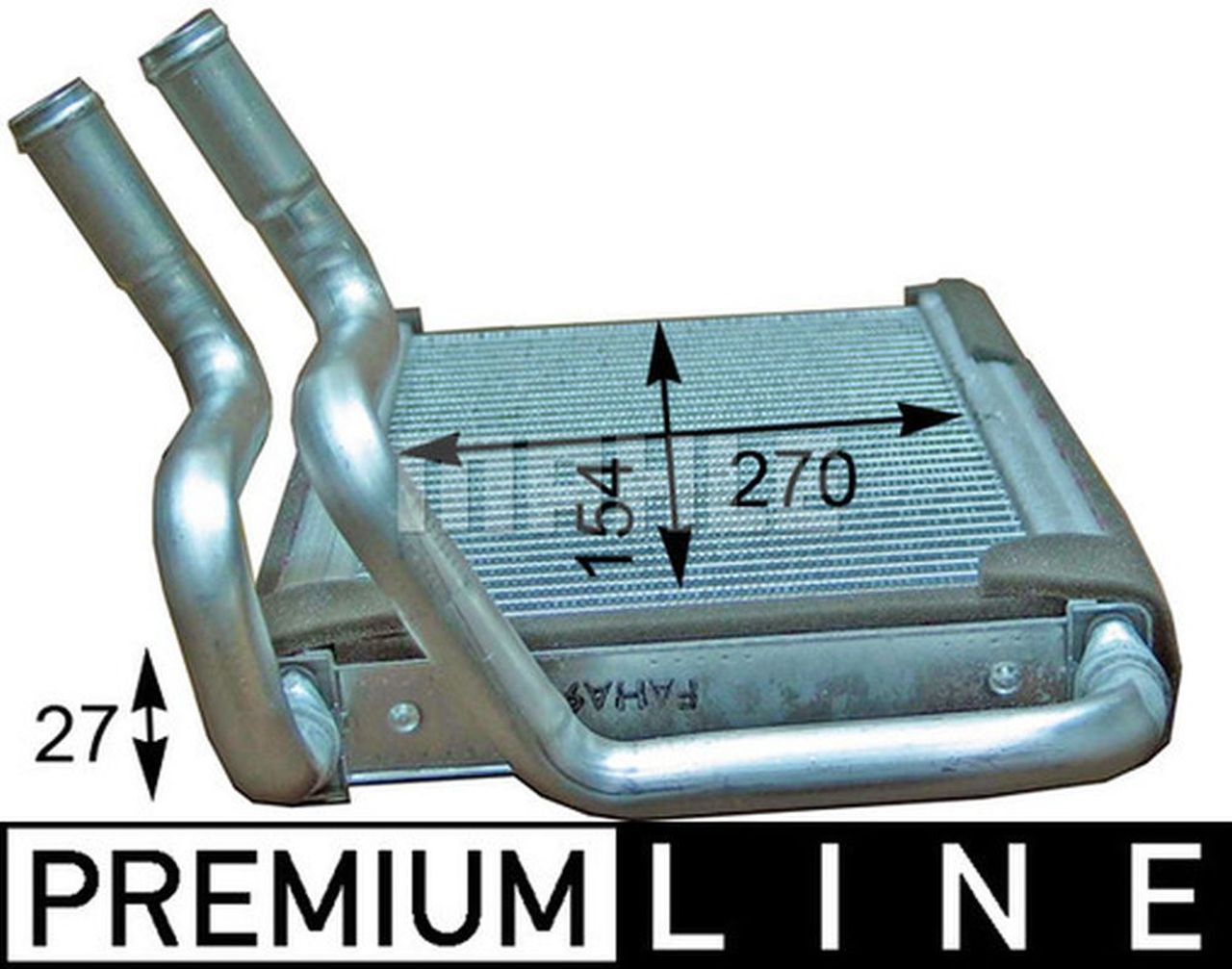 MAHLE PC Interior heat exchanger AH205000P