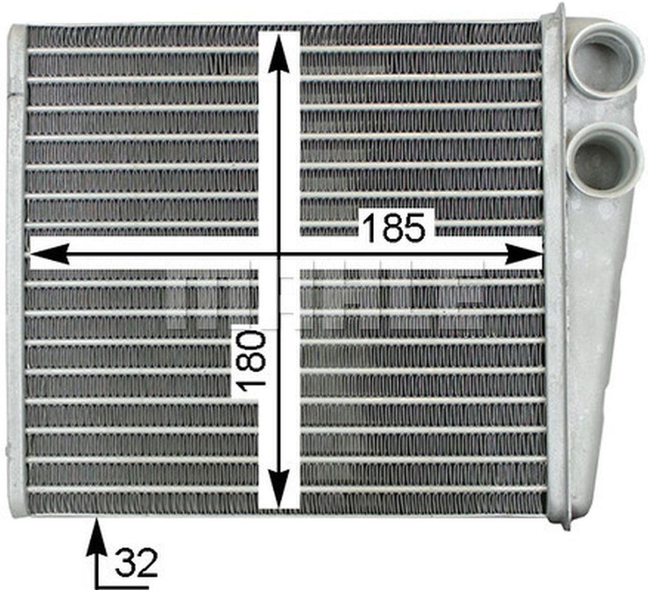 MAHLE PC Interior heat exchanger AH208000S