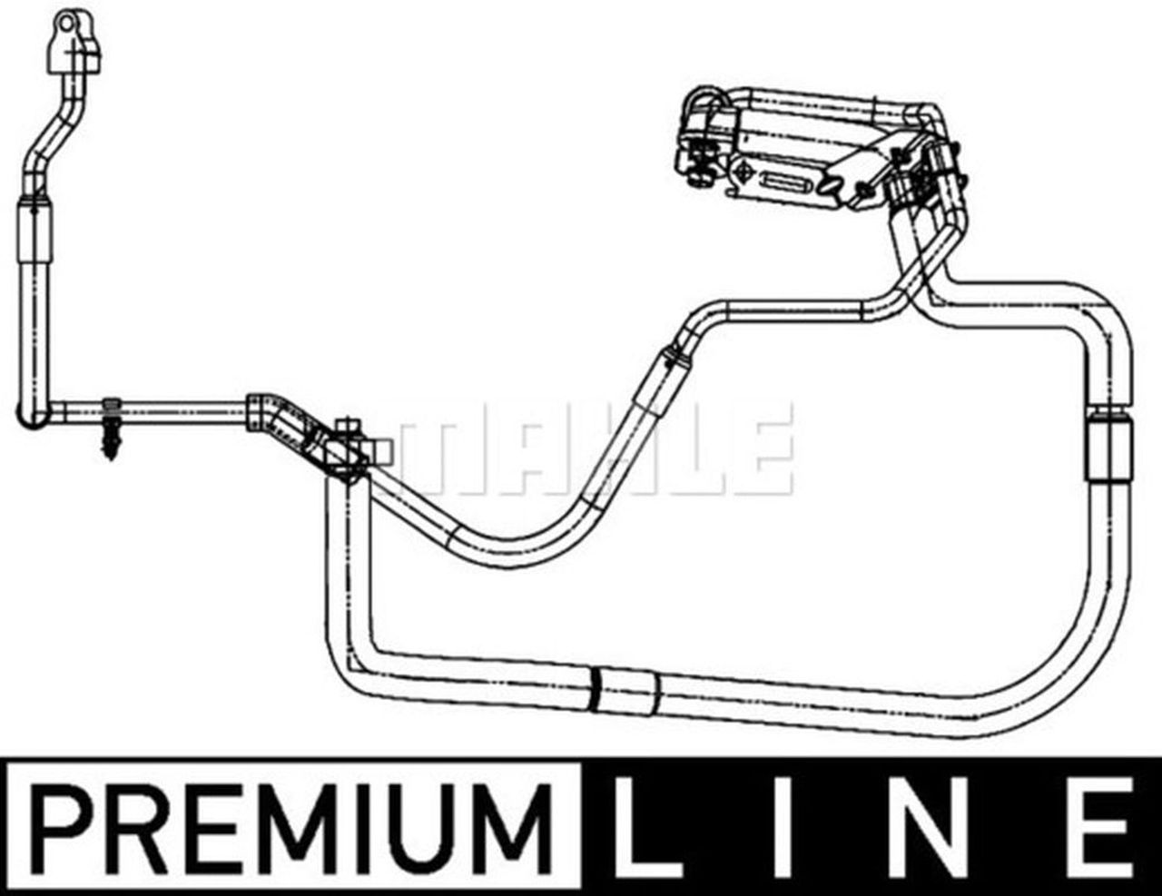 MAHLE LCV Aircon pipes and hoses AP110000P