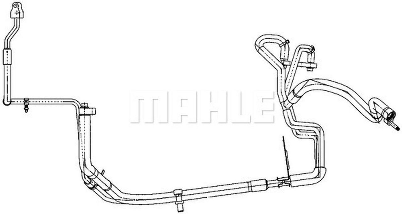 MAHLE LCV Aircon pipes and hoses AP113000P