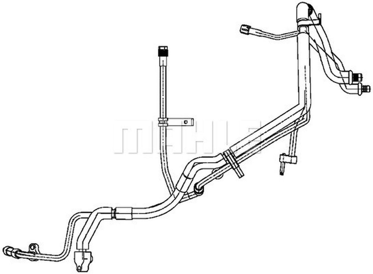 MAHLE LCV Aircon pipes and hoses AP135000P