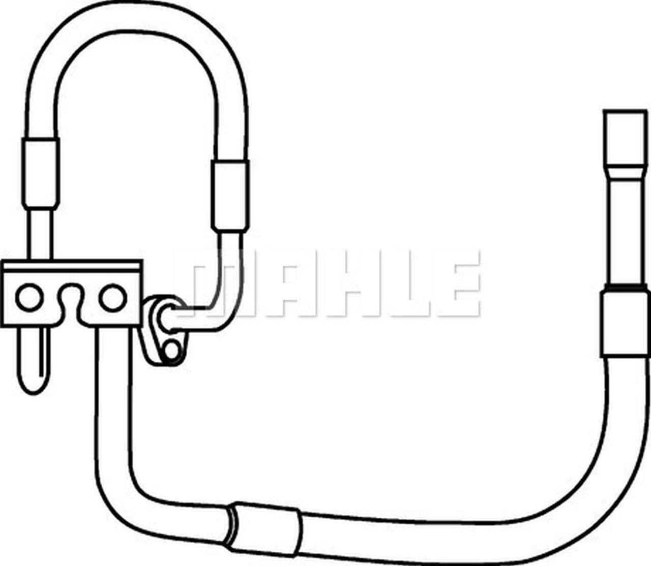 MAHLE PC Aircon pipes and hoses AP78000P