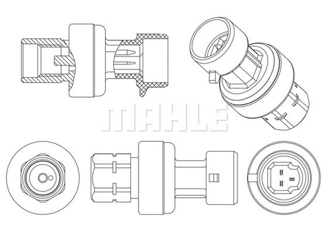 MAHLE PC Aircon sensor ASE4000P