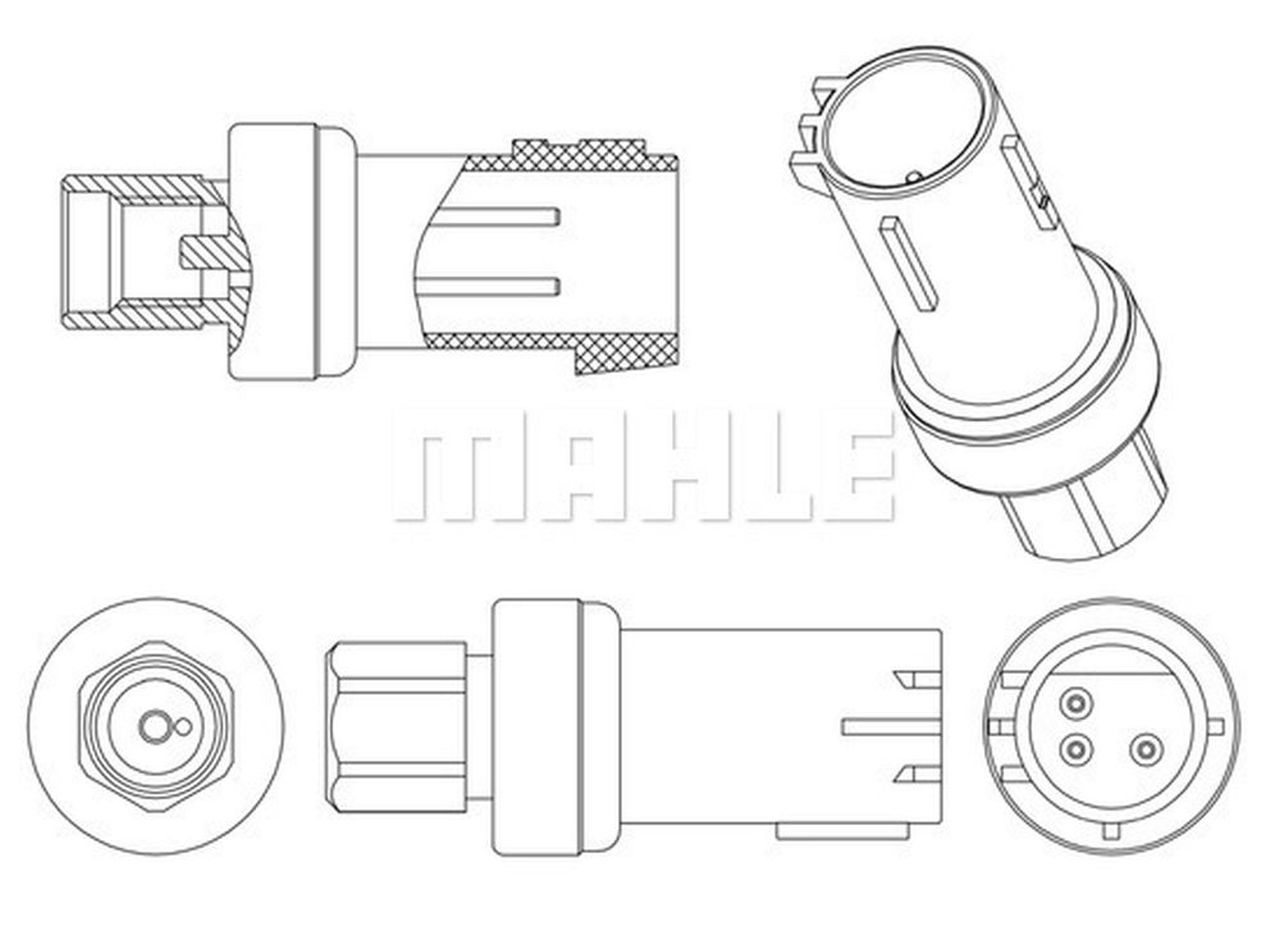 MAHLE PC Aircon sensor ASE5000P